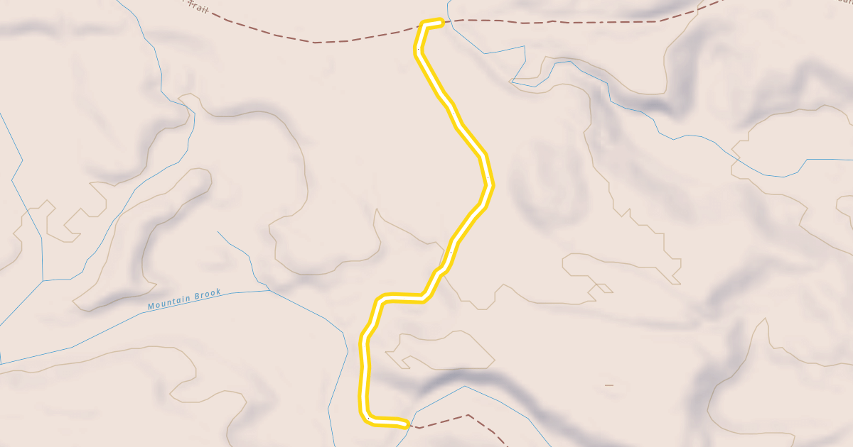 Map preview of Pleasant River Trail