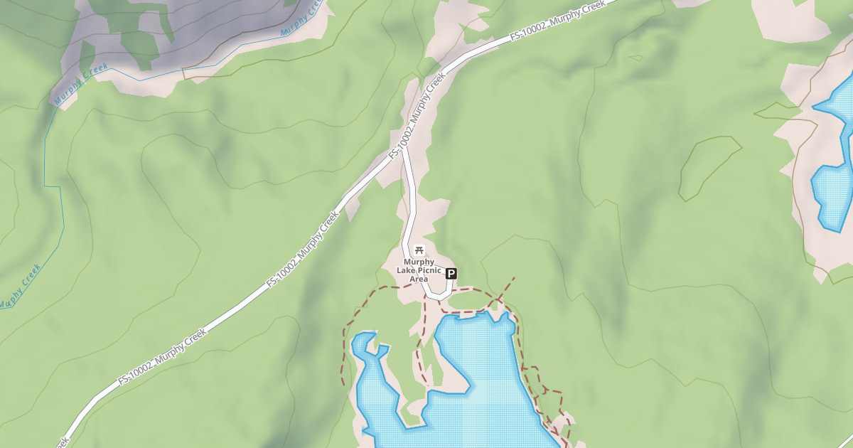 Map preview of MURPHY LAKE