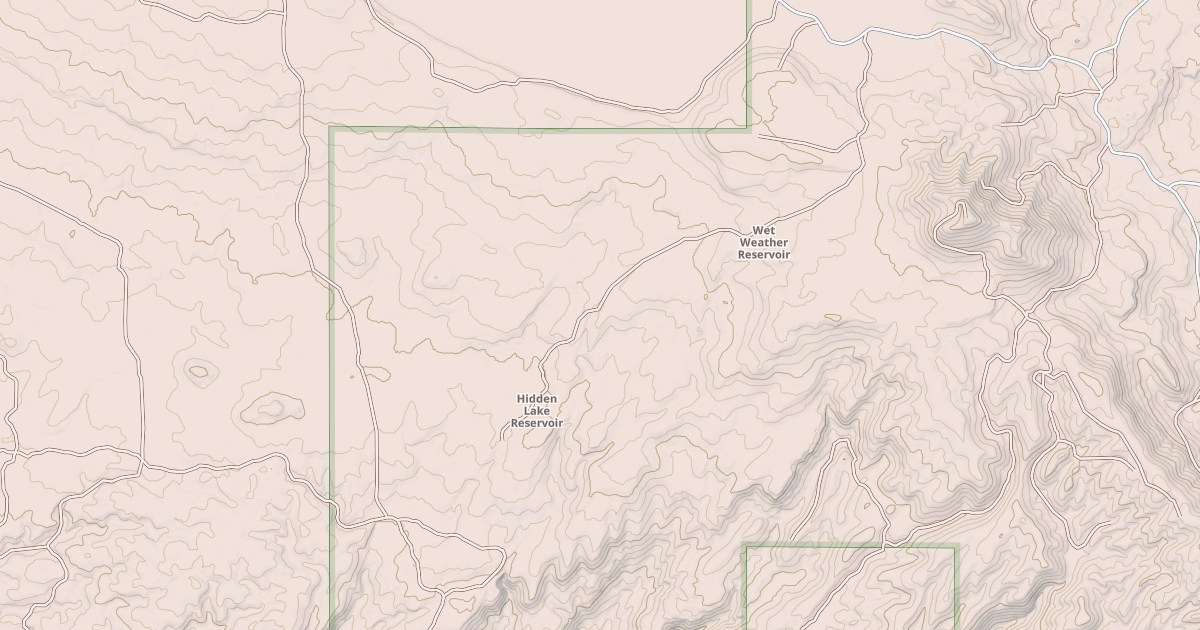 Map preview of HIDDEN RESERVOIR
