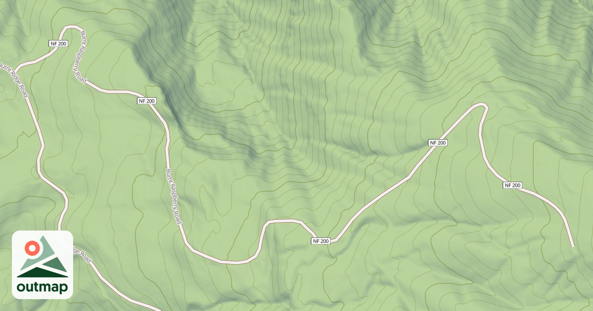 Map of BURNT RASPBERRY