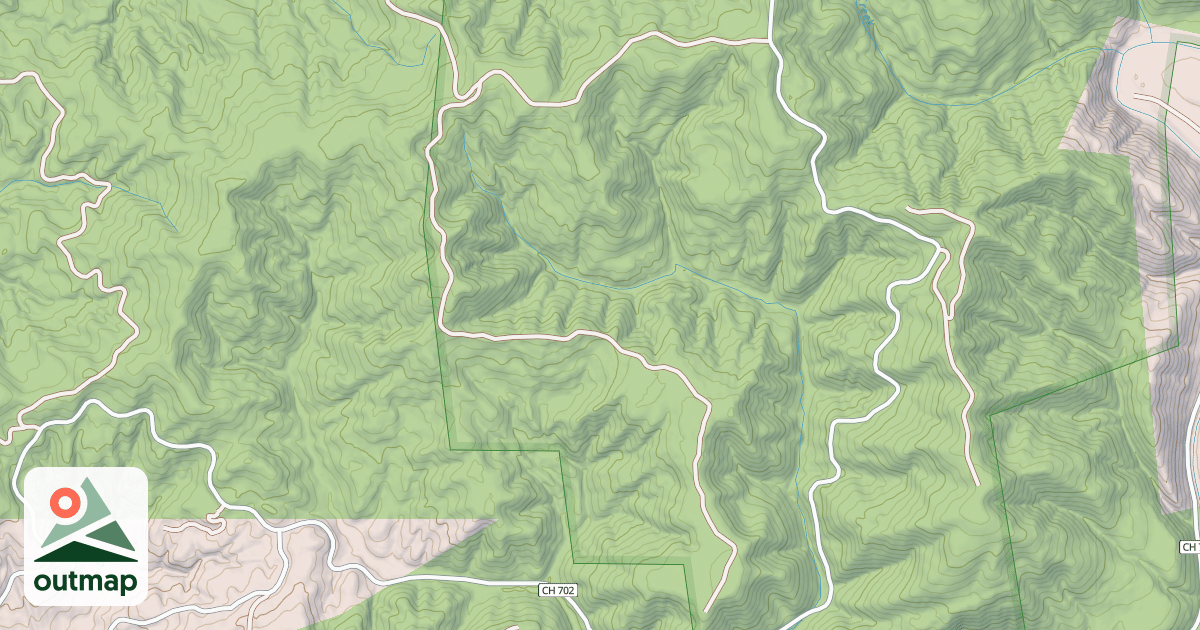 Map of USFS National Forest System Roads {F3234779-A087-43E3-9EF2-433AC1428ED3}