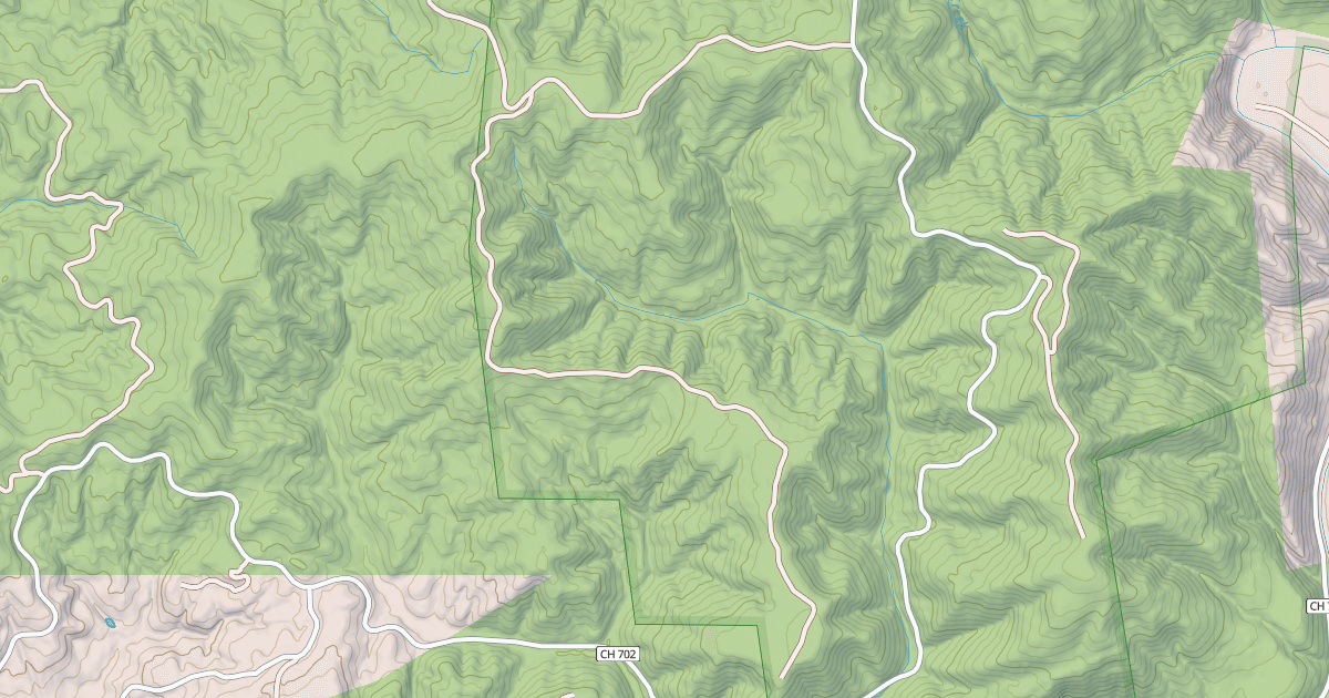 Map preview of USFS National Forest System Roads {F3234779-A087-43E3-9EF2-433AC1428ED3}