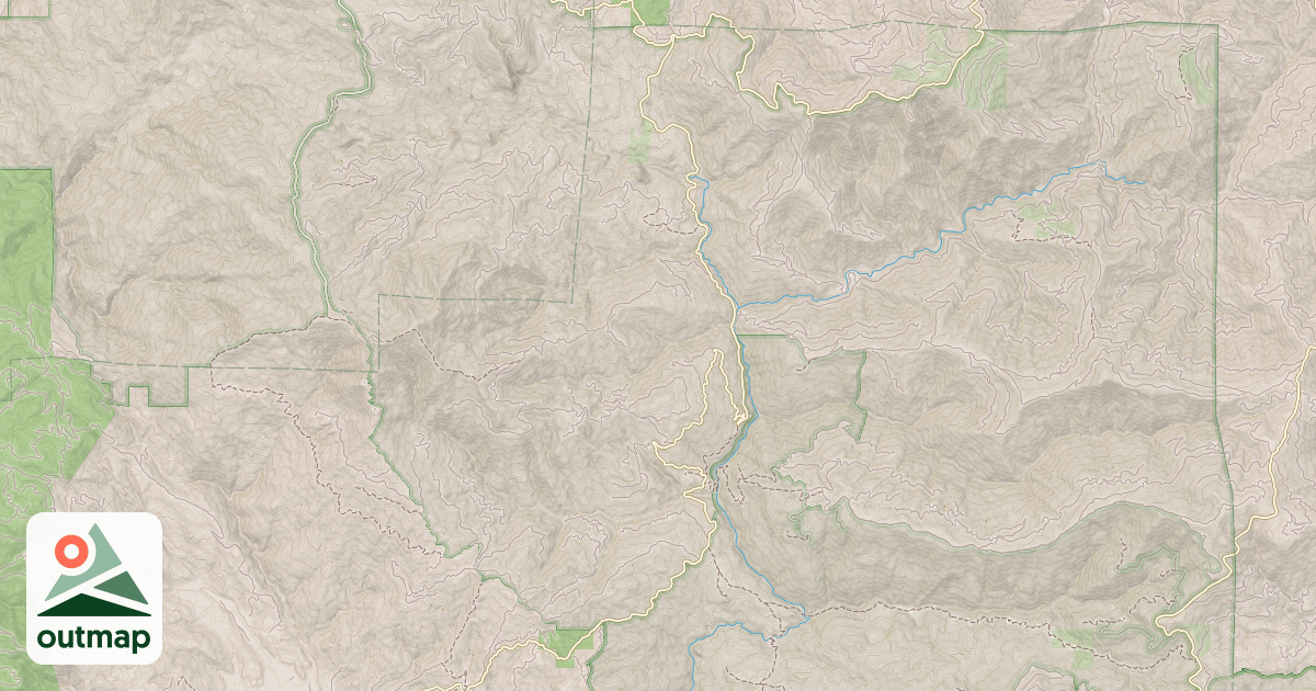 Map of KNEECAP-CABBAGE PATCH