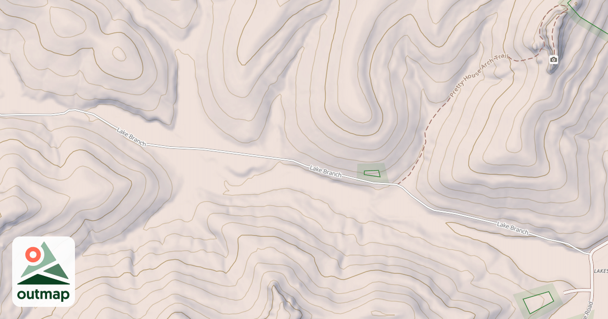 Map of LAKE BRANCH