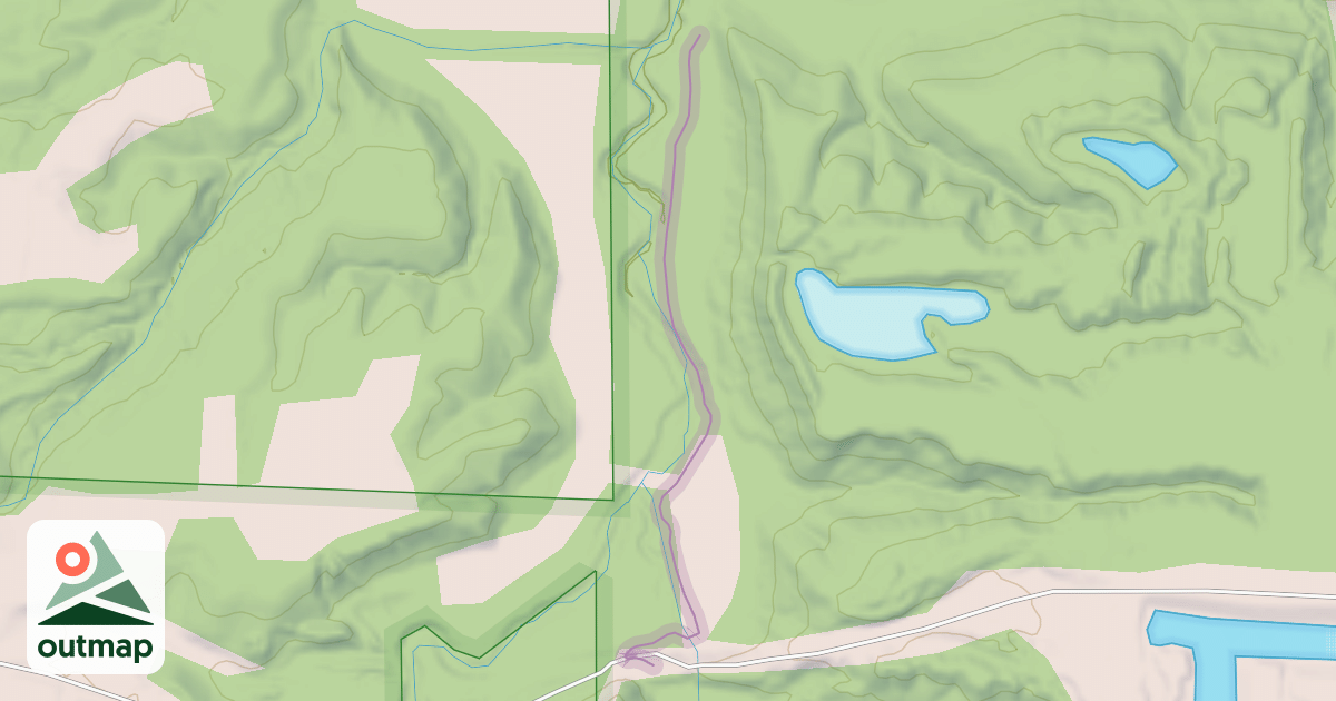 Map of Confluence Trail