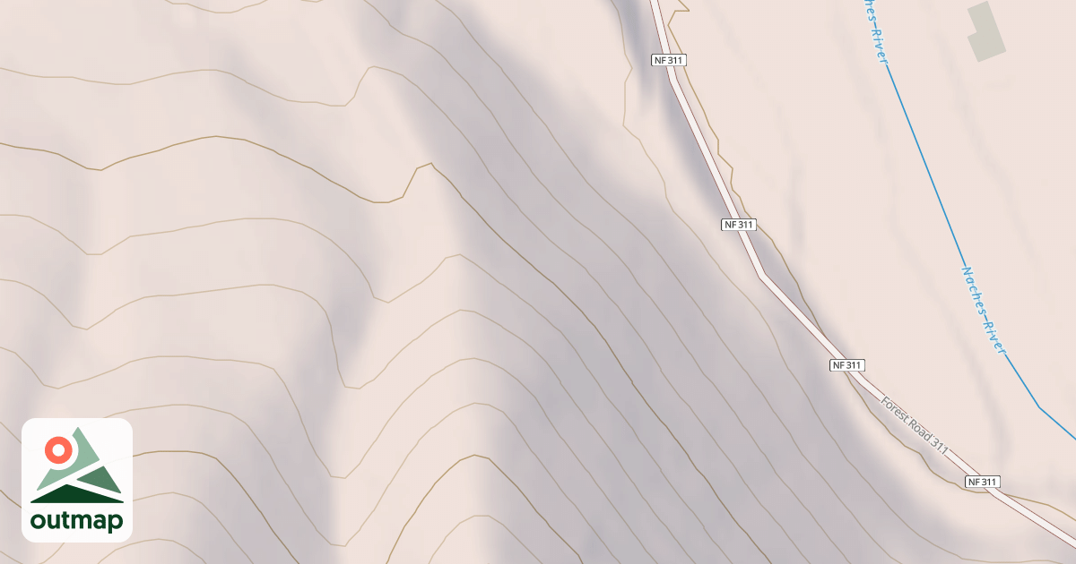 Map of USFS National Forest System Roads {D6542364-6A1C-4A62-86E5-558C2CED9F1A}