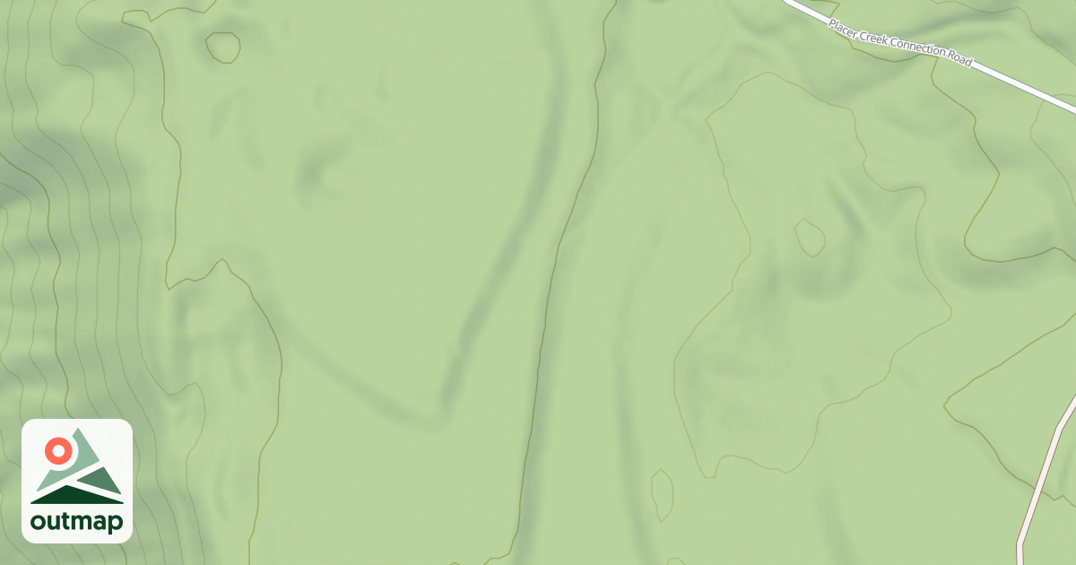 Map of PLACER CREEK CONNECTION E