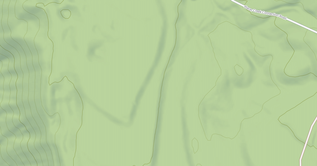 Map preview of PLACER CREEK CONNECTION E