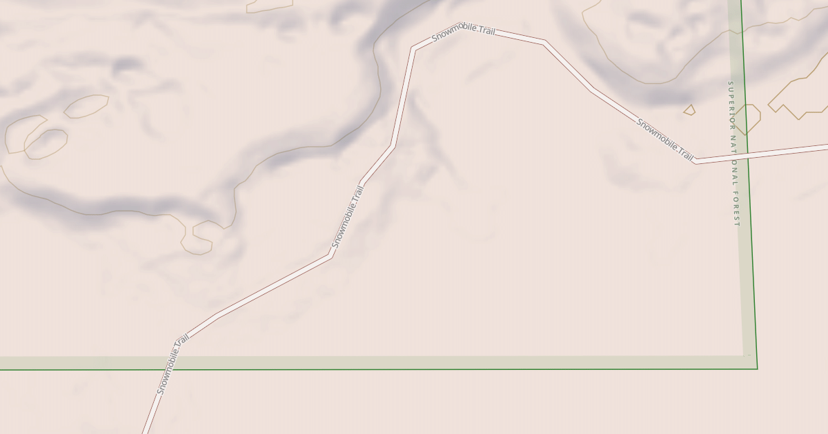 Map preview of EXPRESSWAY SNOWMOBILE ROUTE