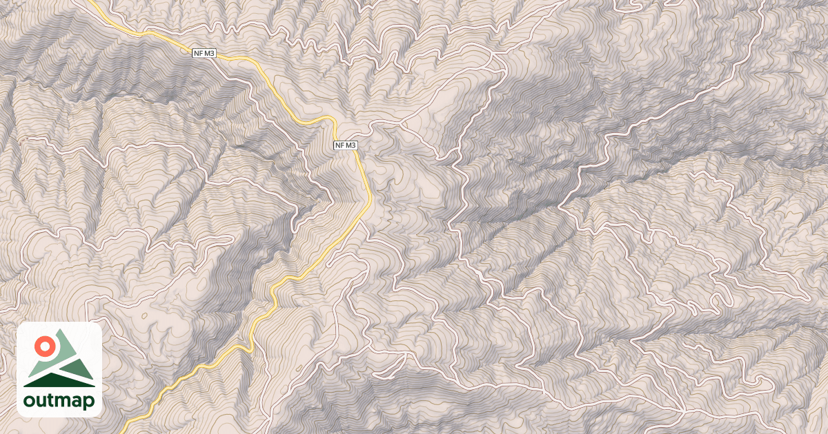 Map of CLOVER CREEK