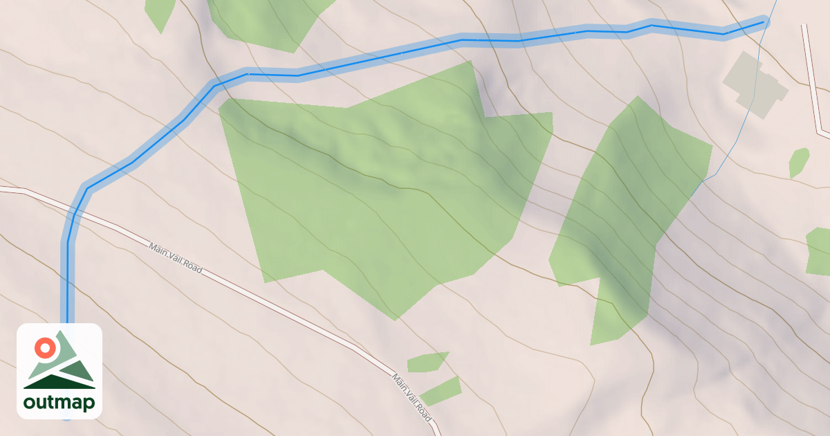 Map of Mid Vail Express