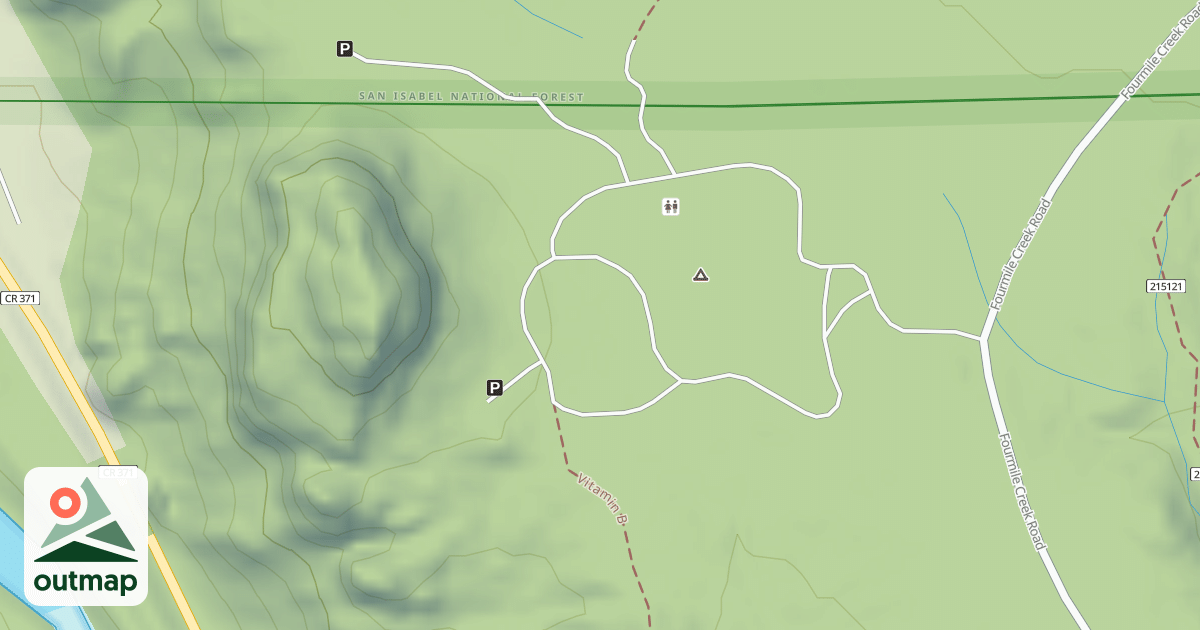 Map of BLM National GTLF Public Motorized Roads 9ae3db48-cb61-4783-bd61-9b2c62631c95