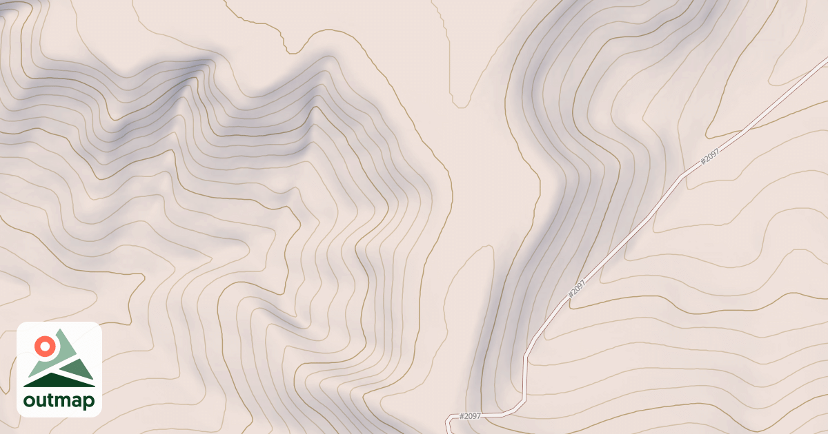 Map of ROBERTS BENCH