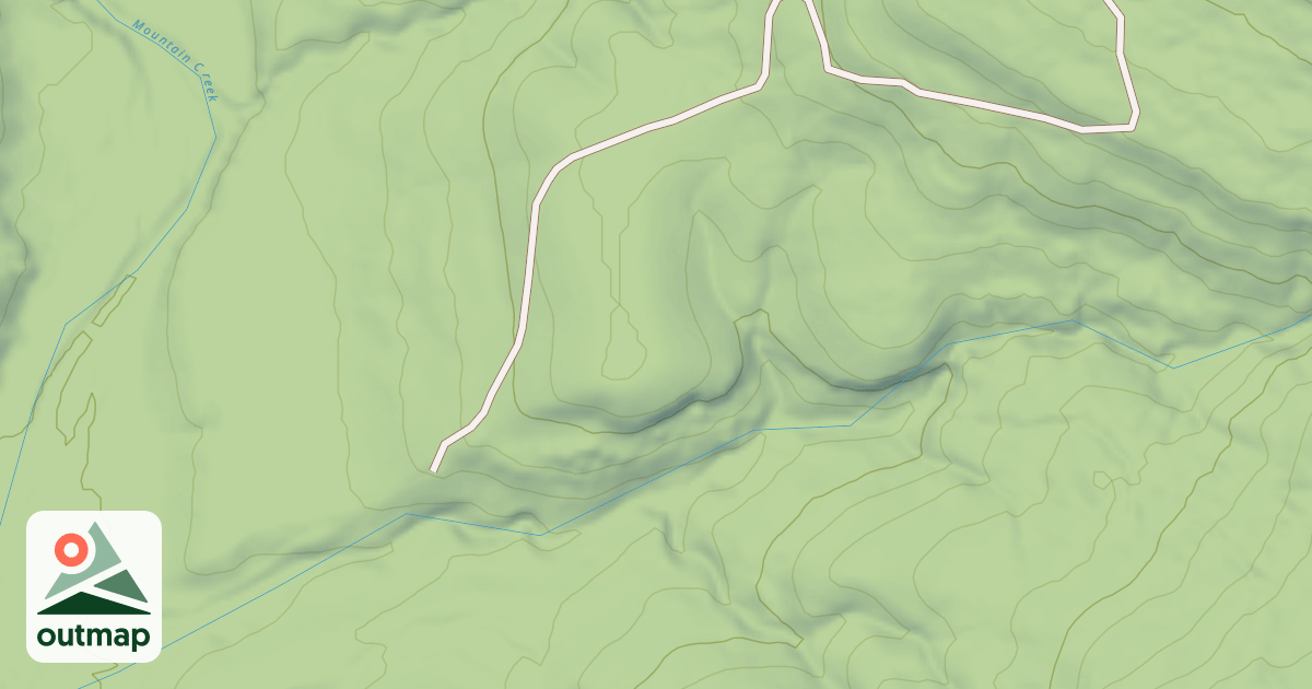 Map of USFS Motor Vehicle Use Map Roads {24735390-2D75-4ED3-A9FB-C4B1C44B06D0}