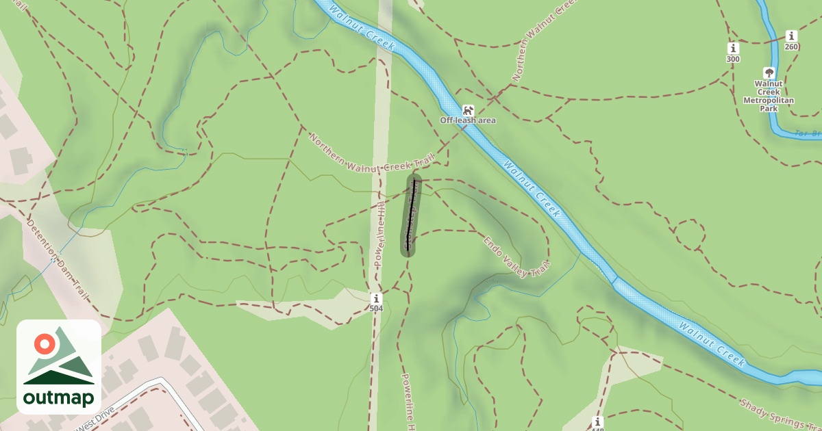 Map of Stairstep Trail
