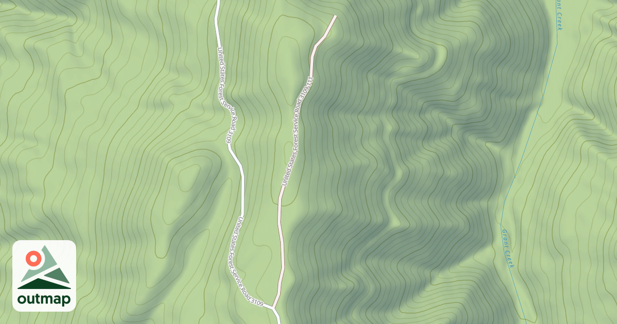 Map of USFS National Forest System Roads {B6AECAAD-E925-4D57-9E81-F0853C464FE5}