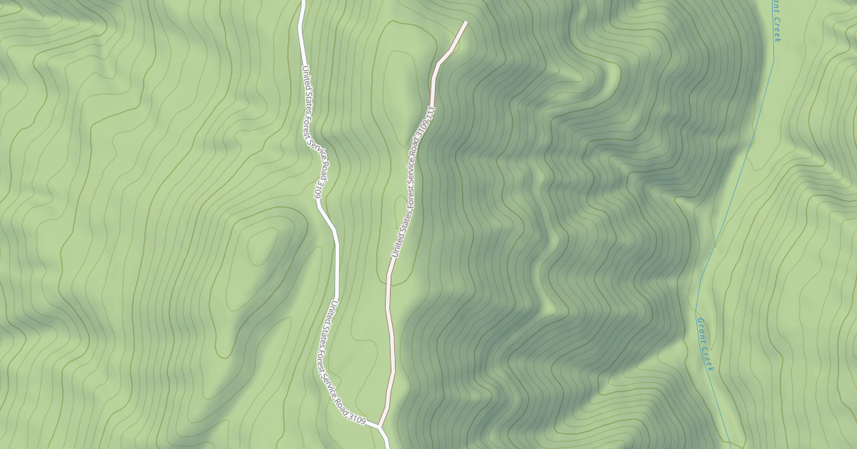 Map preview of USFS National Forest System Roads {B6AECAAD-E925-4D57-9E81-F0853C464FE5}