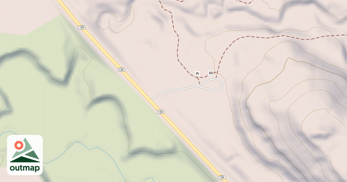 Map of Canyon Pintado Nhd Trail