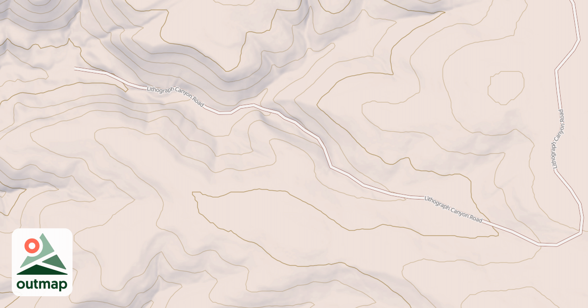 Map of LITHOGRAPH BR 1G