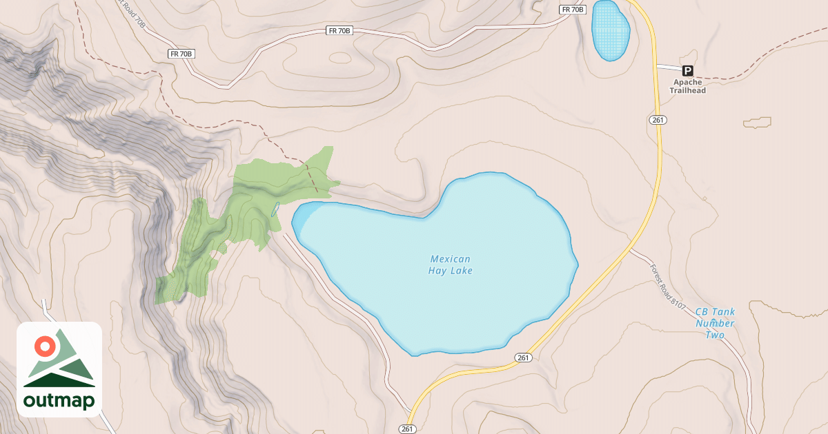 Map of MEXICAN HAY TS