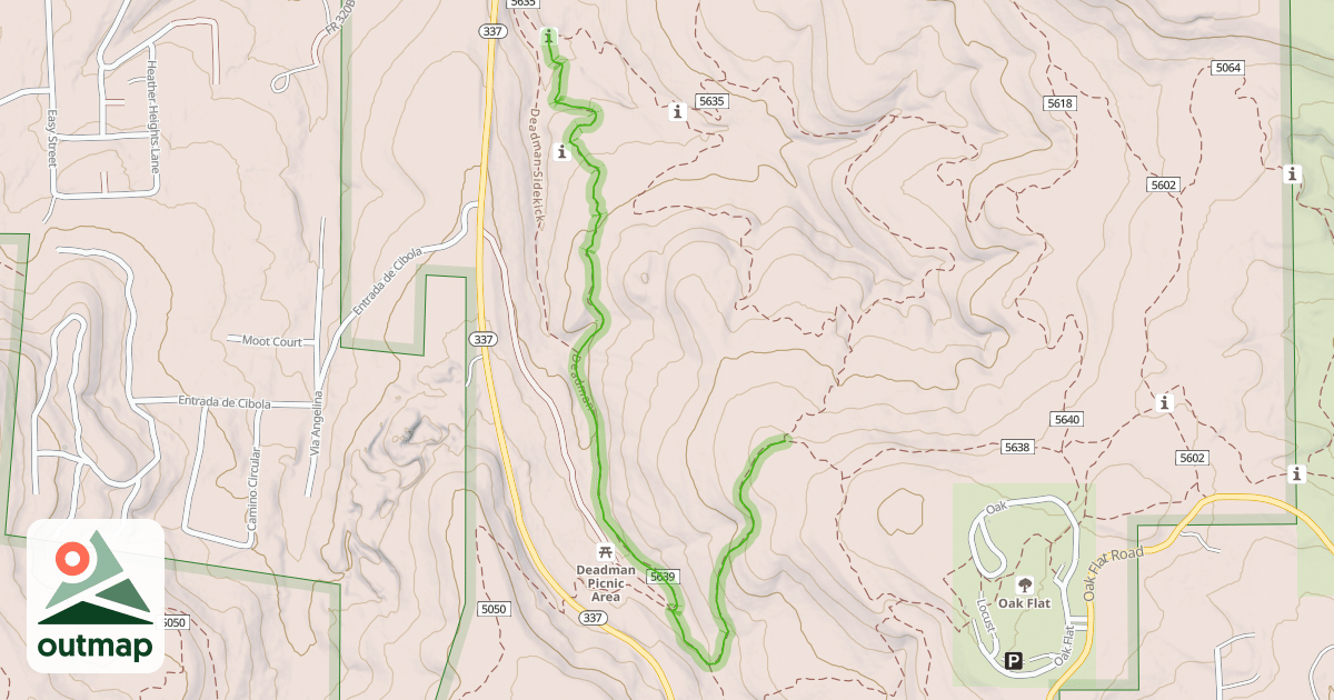 Map of Deadman