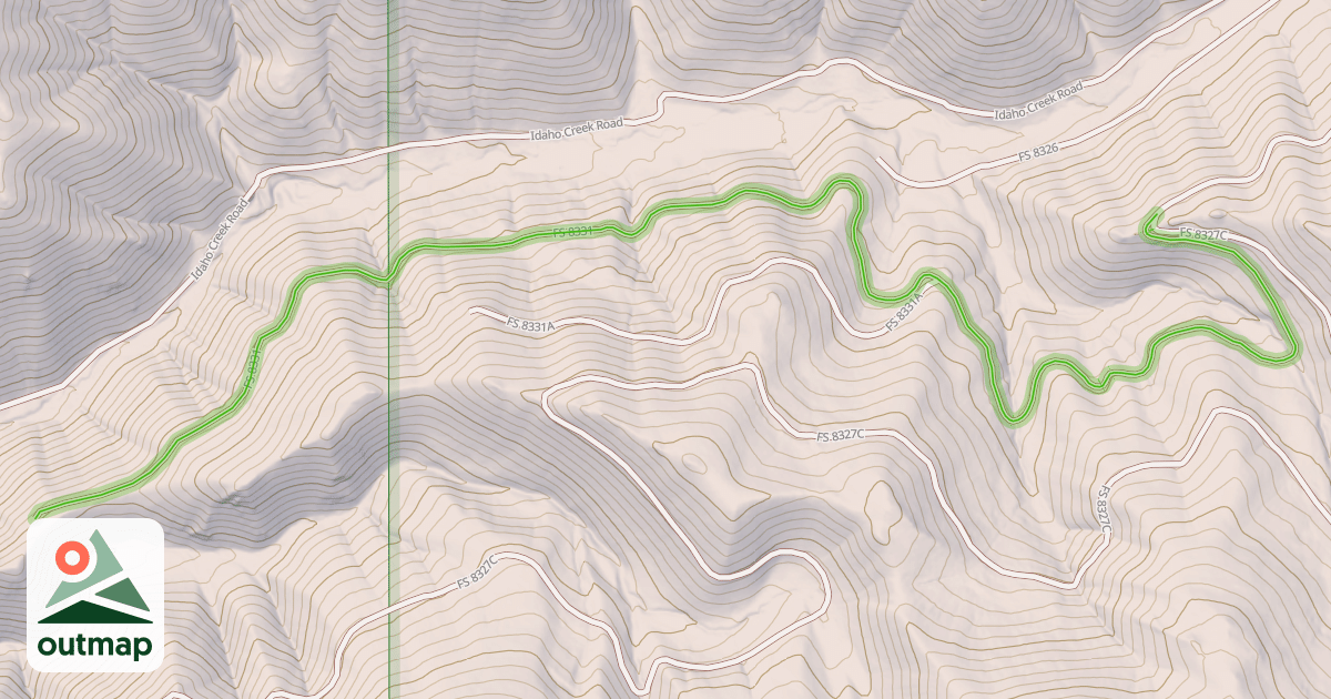 Map of FS 8331