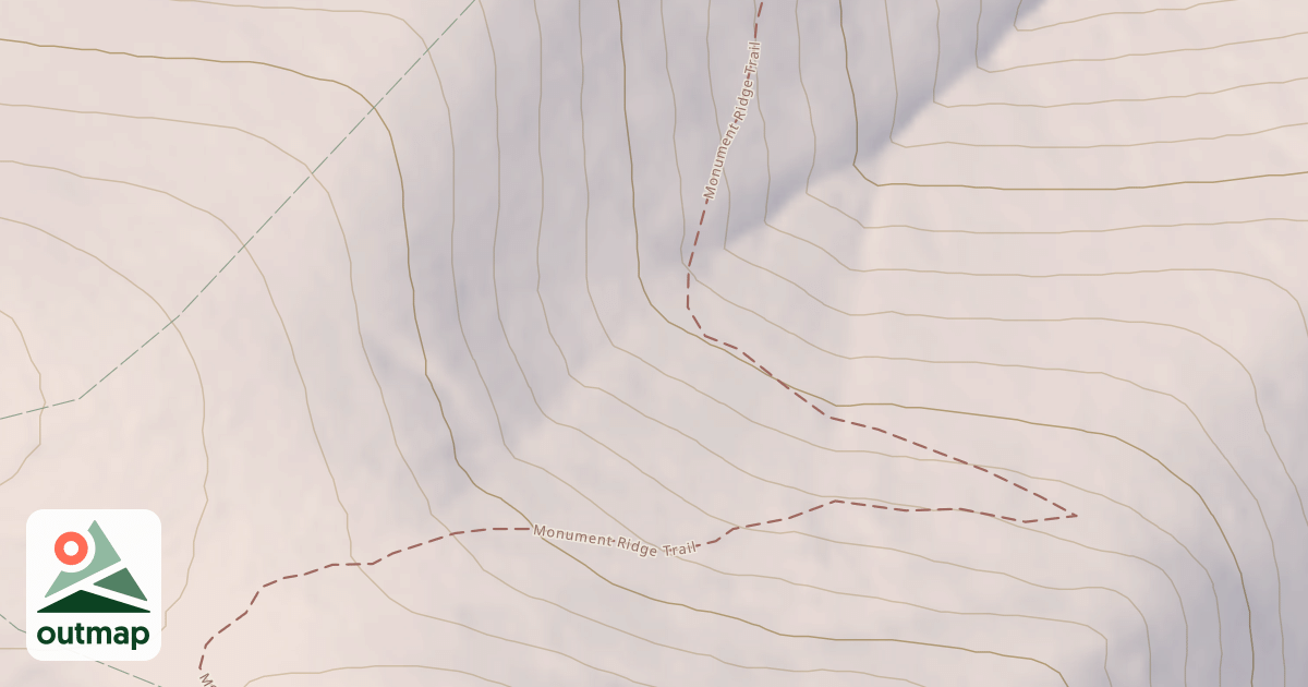 Map of Monument Ridge