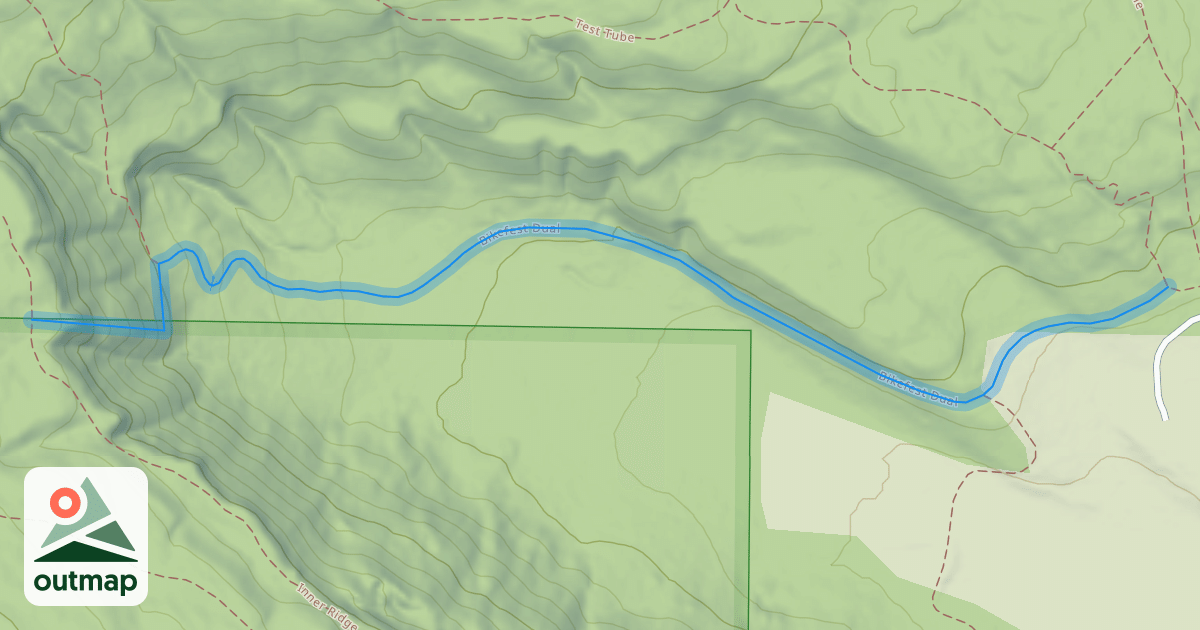 Map of Bikefest Dual