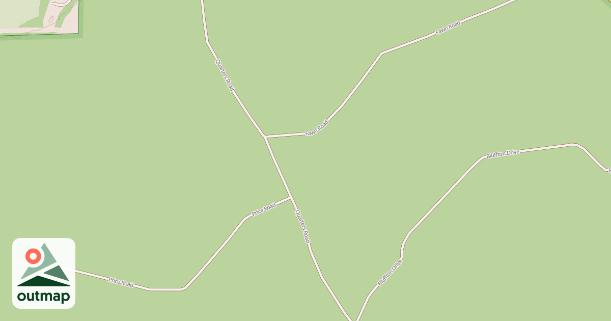 Map of Lake George State Forest Trail