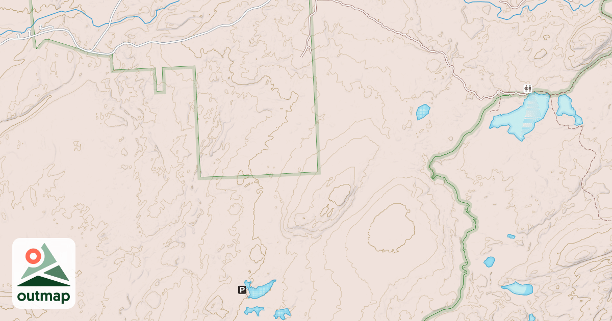 Map of Pico Mountain Trail