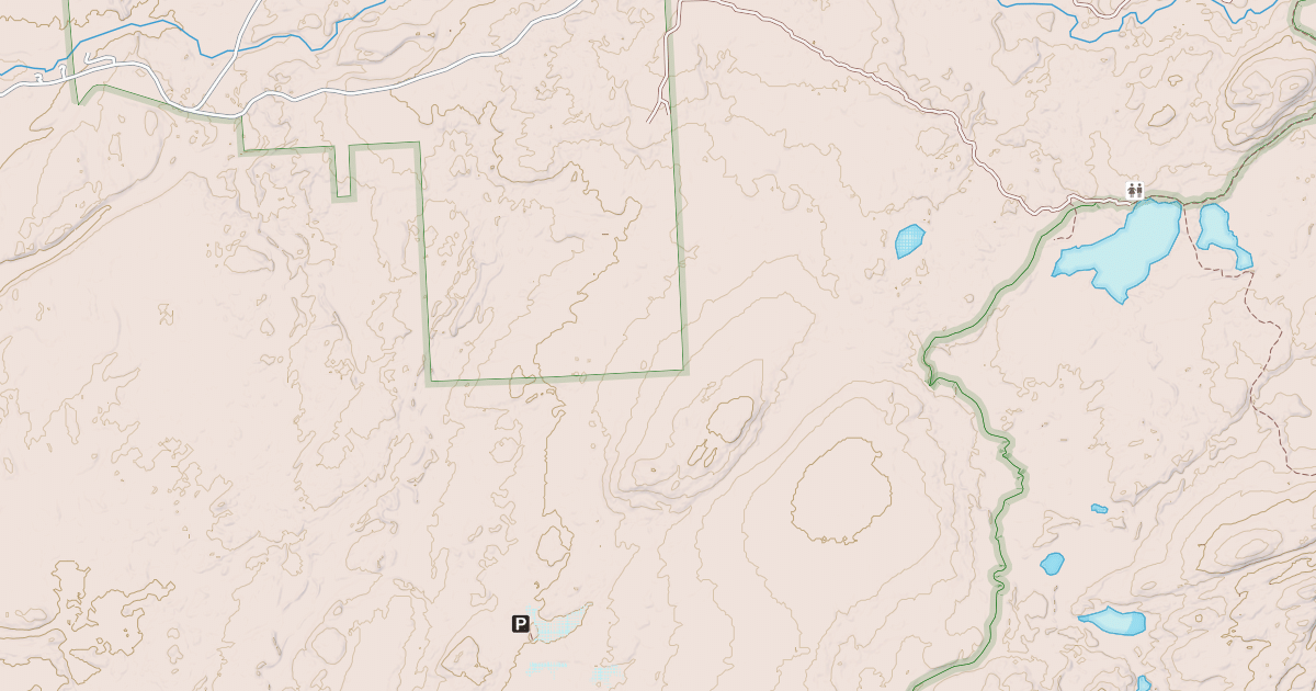 Map preview of Pico Mountain Trail