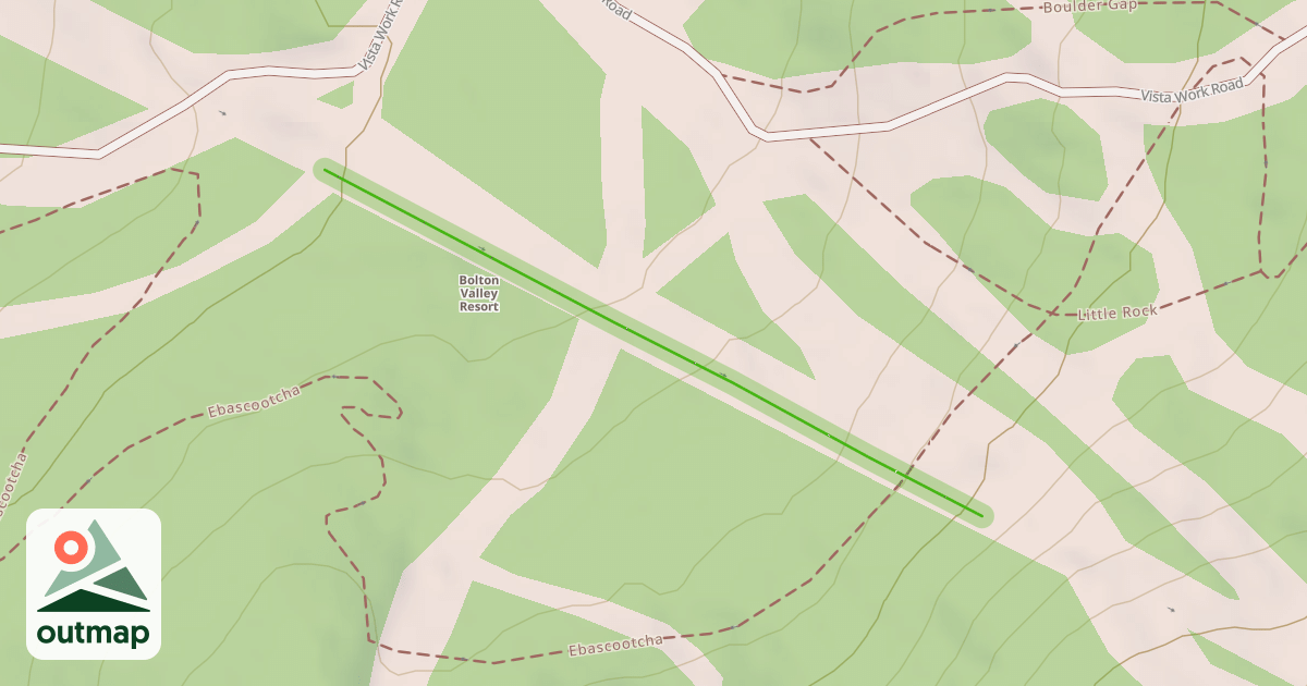 Map of Spillway Exit