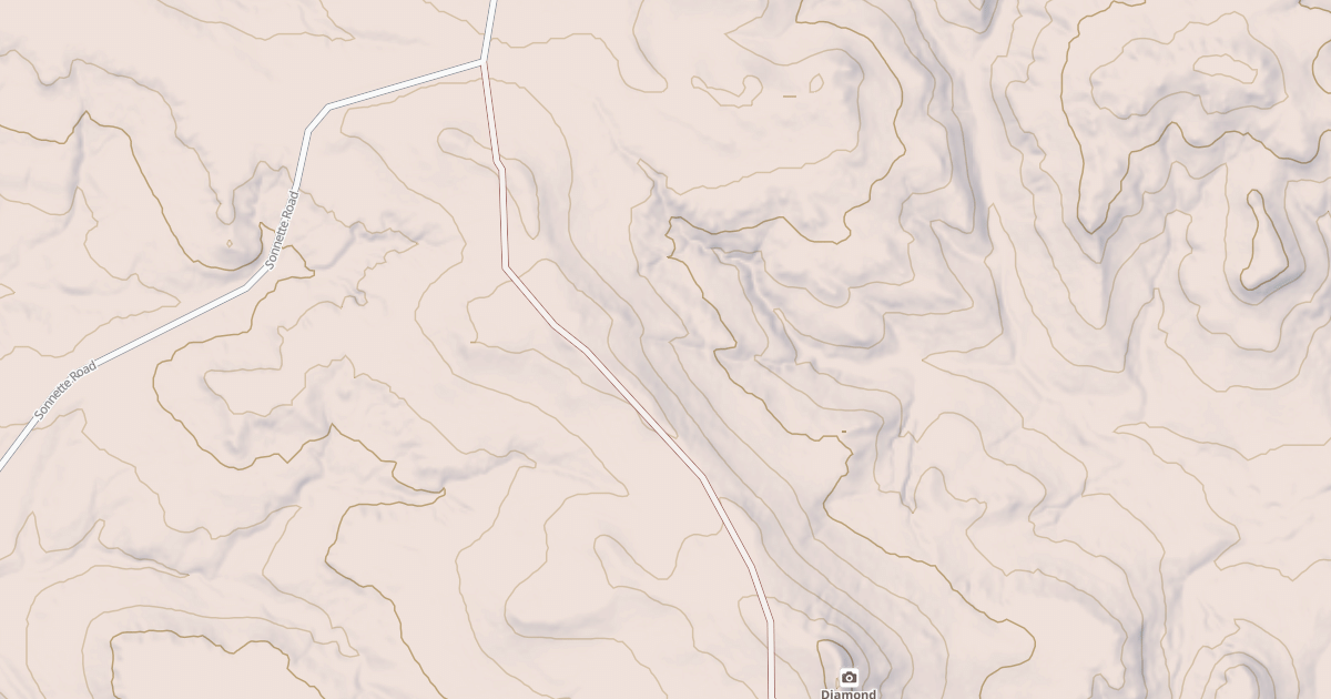 Map preview of DIAMOND BUTTE