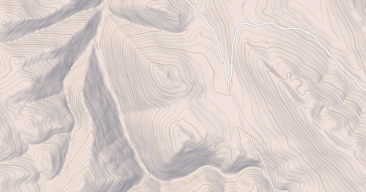 Map preview of Dry Fork