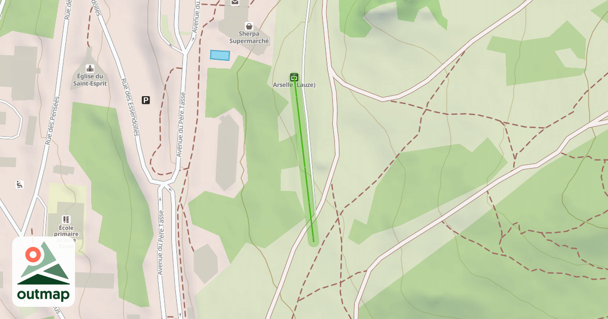 Map of Bachat Bouloud
