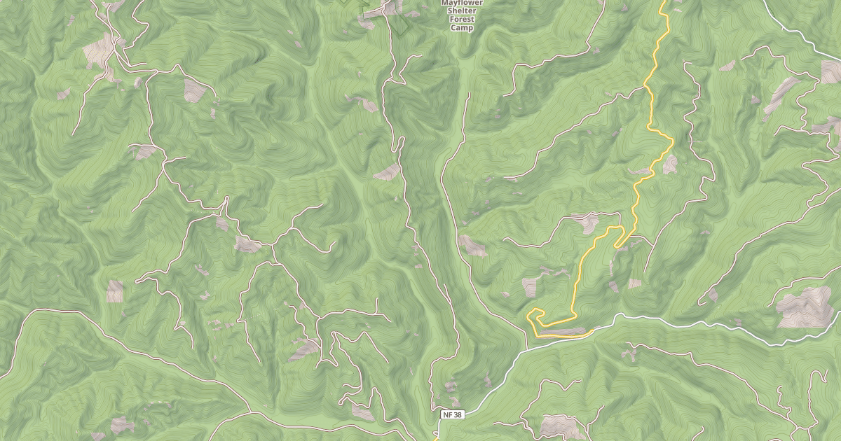 Map preview of CITY CREEK