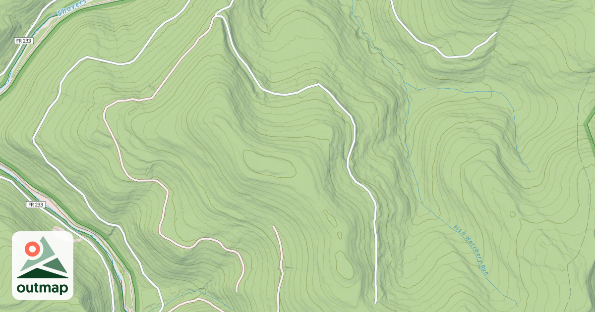 Map of TOLIN'S TURN / A