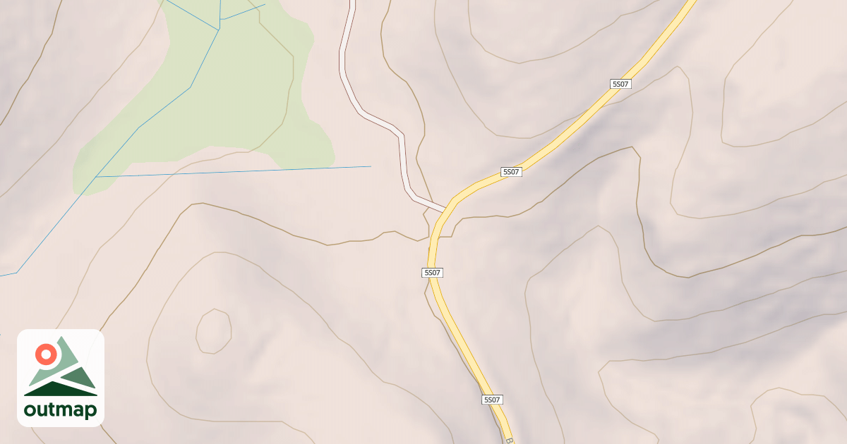 Map of BEASORE RD T7