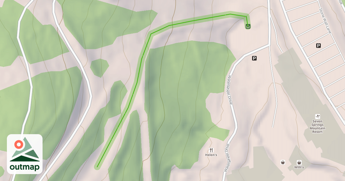 Map of Alpine Pass Trail