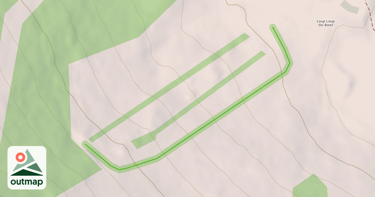 Map of Bunny Hill