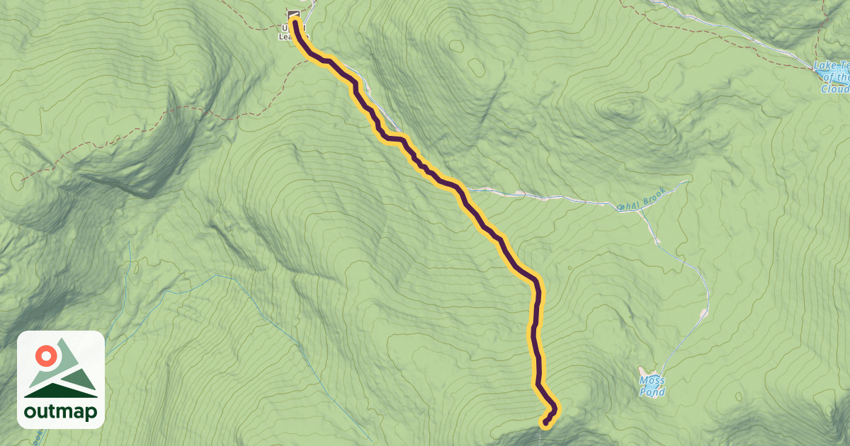 Map of Cliff and Redfield