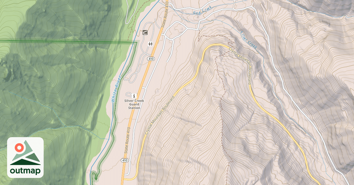 Map of SILVER CREEK SUMMER HOMES