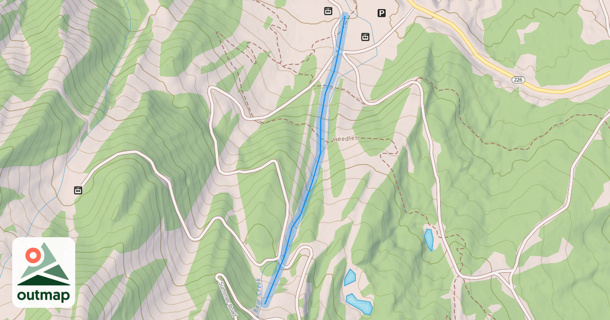 Map of Becker Face