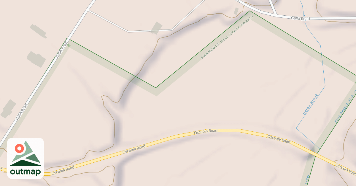 Map of Gallo (Freeman) Trail