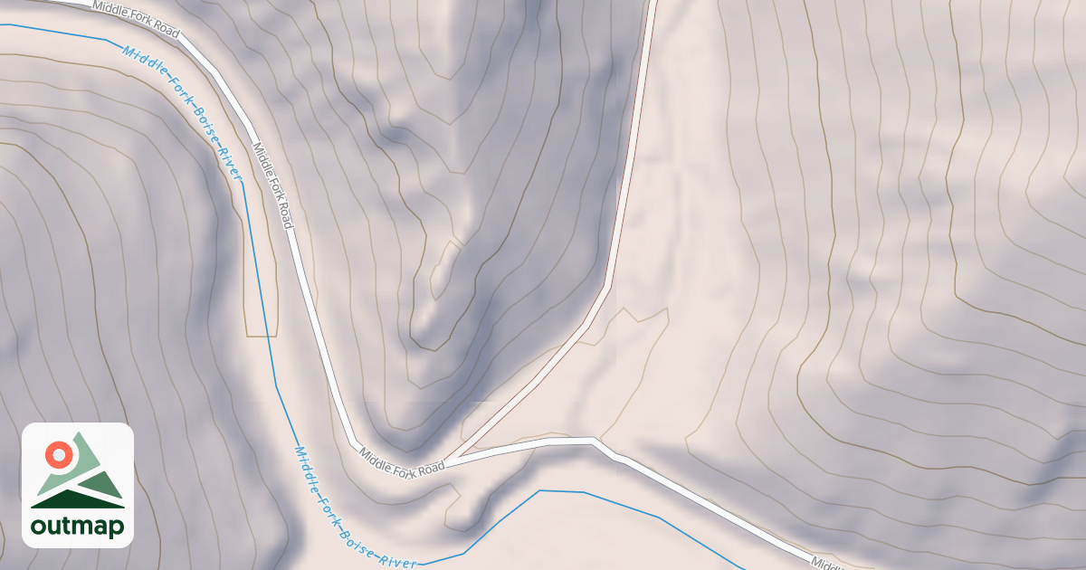 Map of BLACK WARRIOR