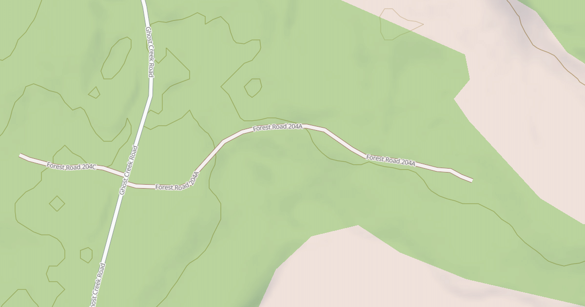 Map preview of FR 204A