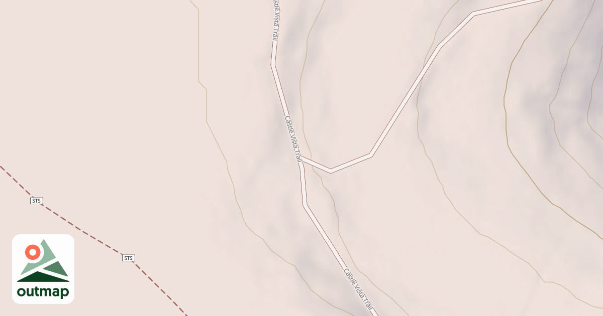 Map of Susquehannock State Forest Snowmobile Trails