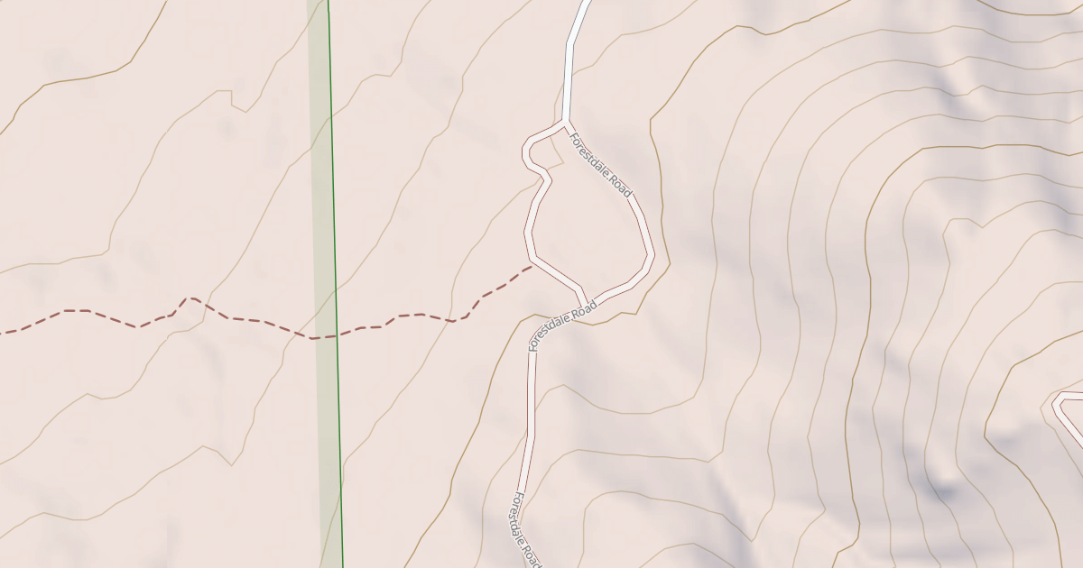 Map preview of FORESTDALE SPUR E