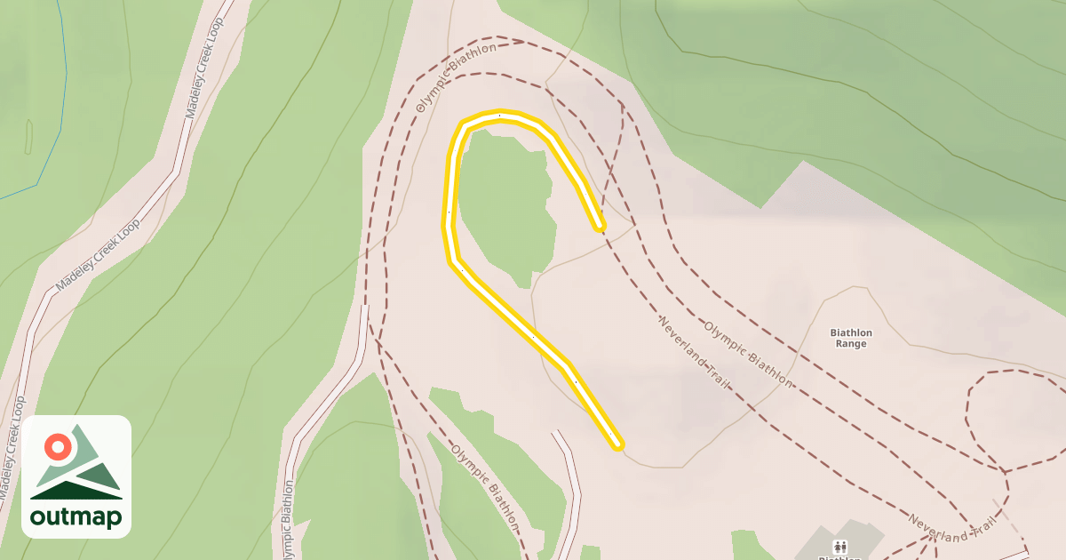 Map of Neverland Trail