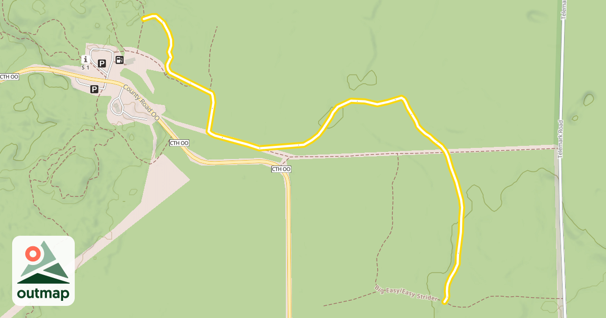 Map of Easy Strider